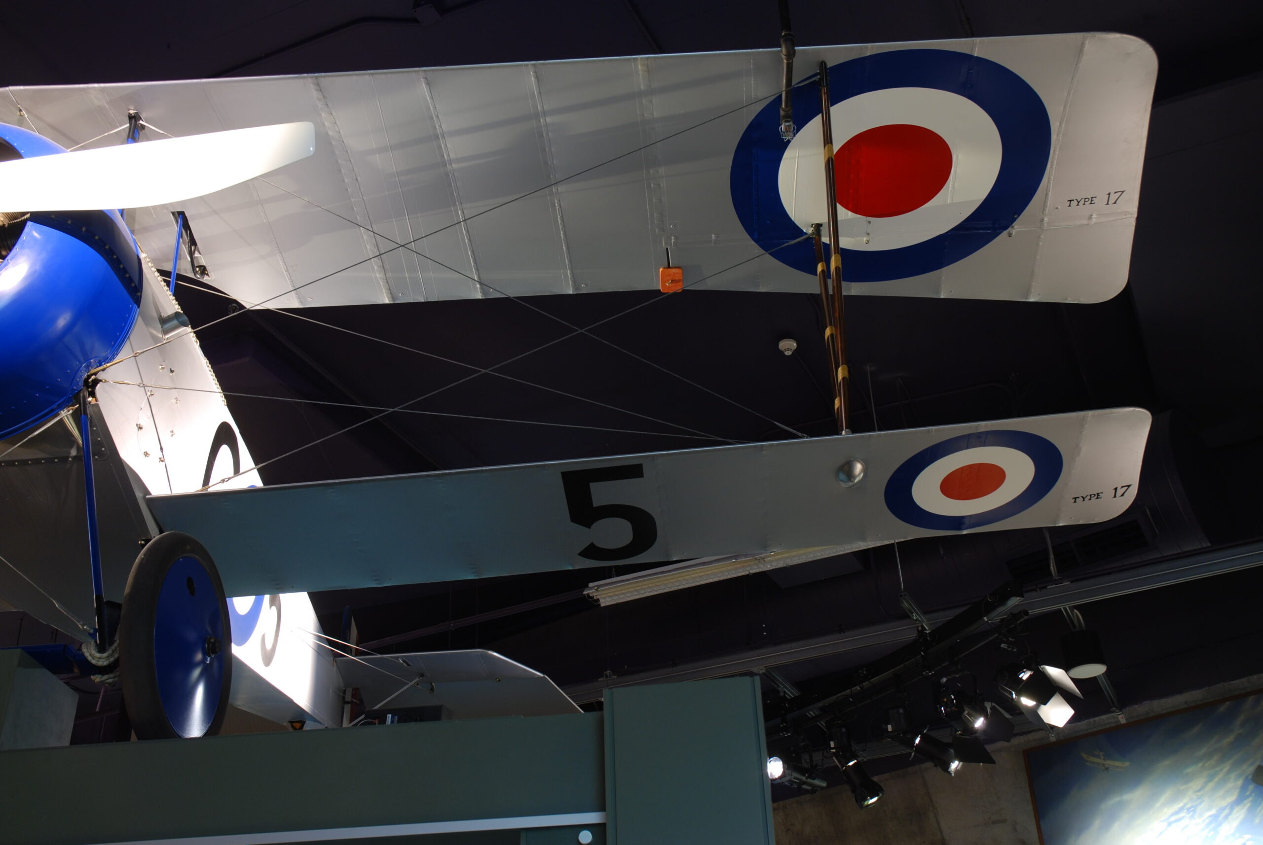 Nez et ailes d'une réplique de Nieuport