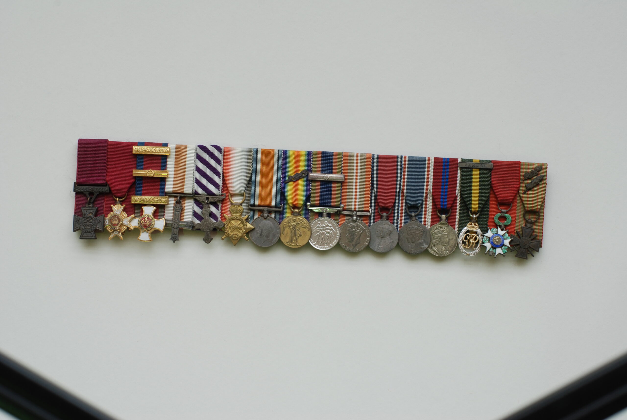 Replica of Billy Bishop's medals