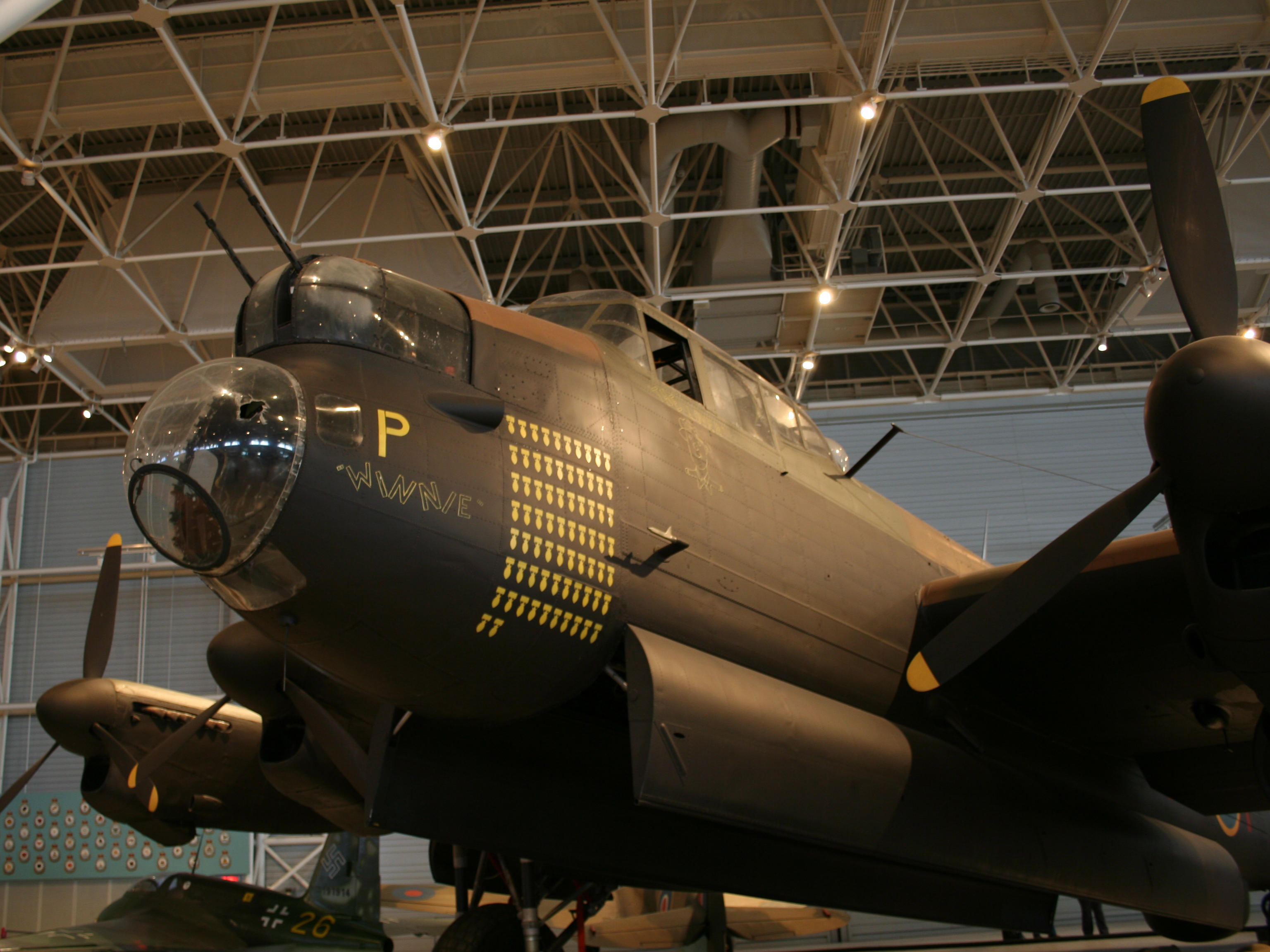 Nose of an Avro Lancaster