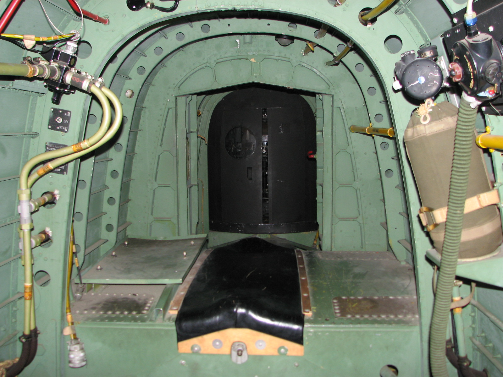 Lancaster rear spar and rear gun turret