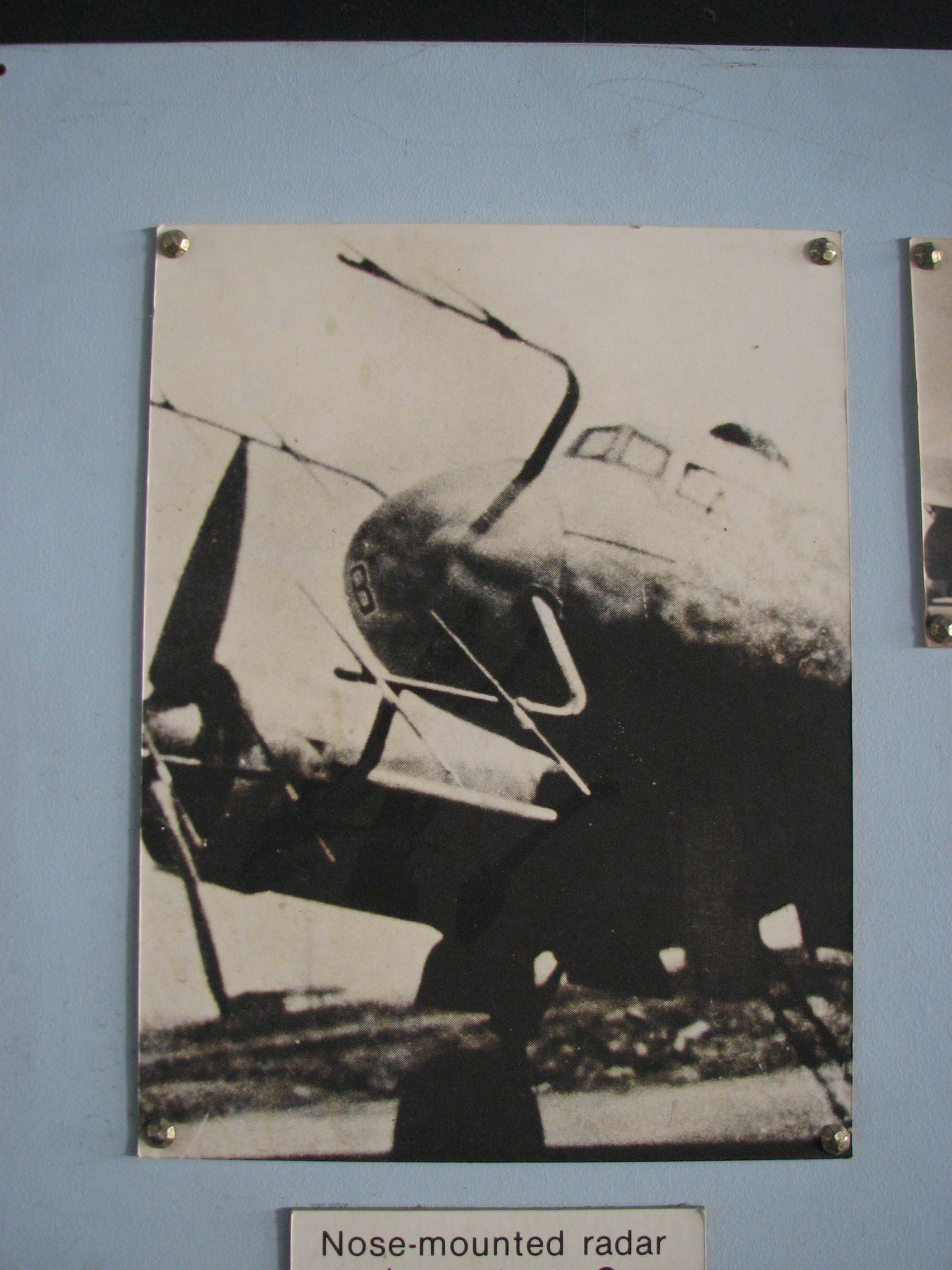 German Ju 88 nose radar